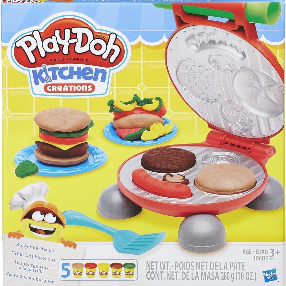 Play-Doh Kitchen Creations Burger Barbecue